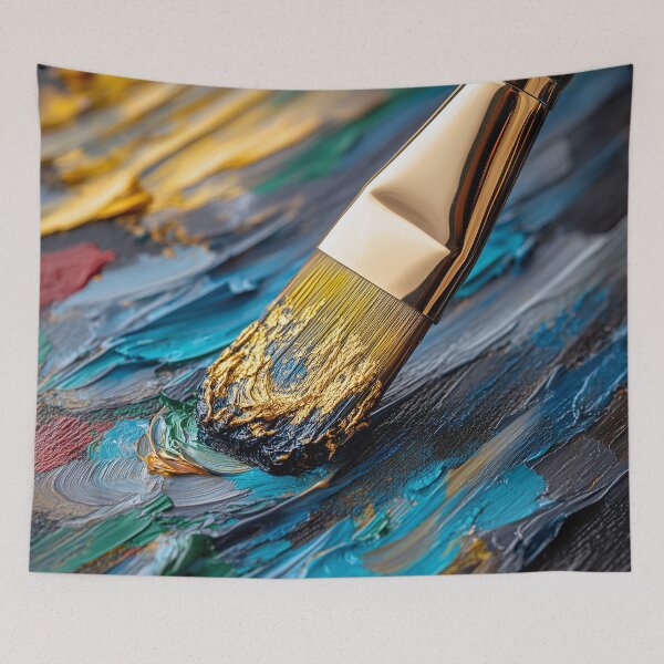 Item preview, Gold on Blue designed and sold by FleurFrench.