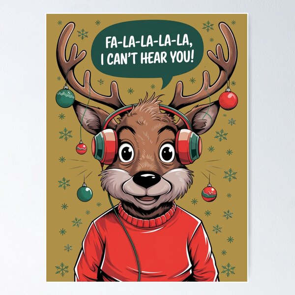Item preview, Falalalala . . . I Can't Hear You designed and sold by livelifenow2024.