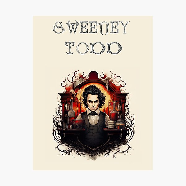Item preview, Sweeney Todd Inspired Musical  designed and sold by TheGladeApparel.