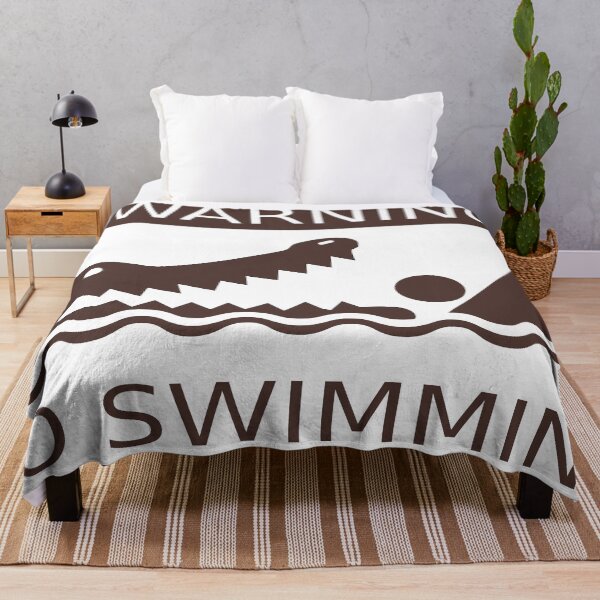 Item preview, No swimming sign designed and sold by Loadout.