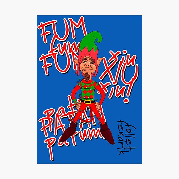 Item preview, THE FENDRIK FUMFUMFUM XIUXIUXIU BROCHURE - CHRISTMAS CHARACTER [Eleuterio the Elf: Christmas in the Magic Forest] designed and sold by OLIZTYLE.