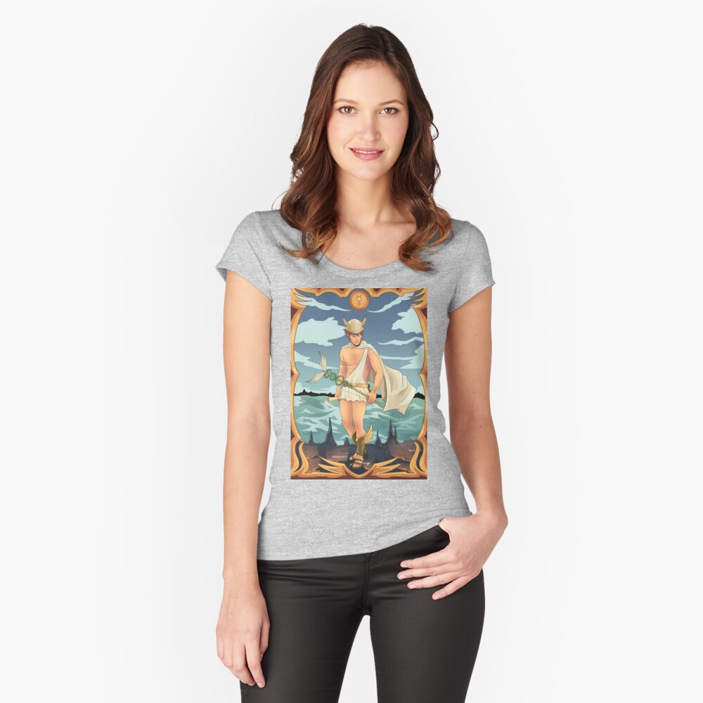 Item preview, Fitted Scoop T-Shirt designed and sold by BrunoAlexandre.