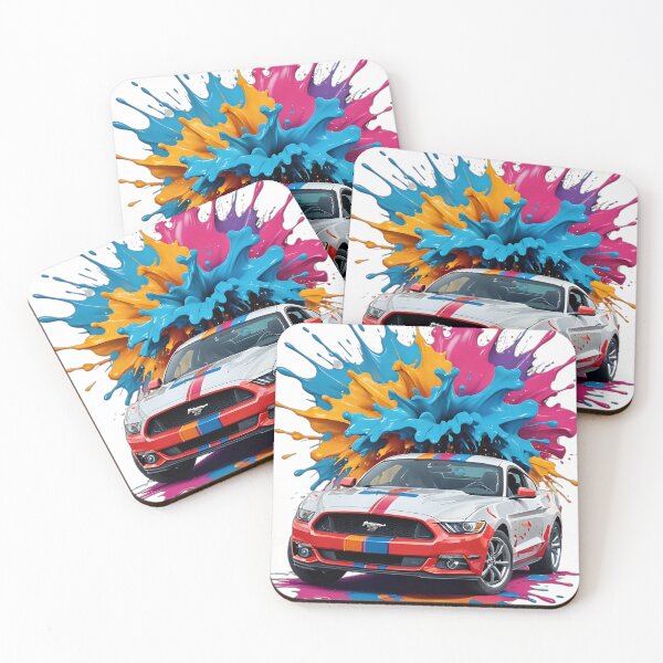 Item preview, Ford mustang luxury colorful fun designed and sold by Dan9010.