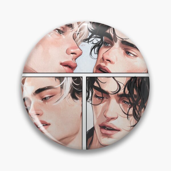 Artikelvorschau, Fiore & Isahia BoysLove Comic Strip | Gay Romance Artwork of Schattenwesen Couple by Julien Roux entworfen und verkauft von NinjadesignShop.