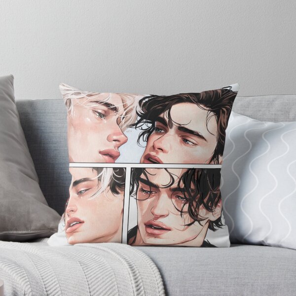 Item preview, Fiore & Isahia BoysLove Comic Strip | Gay Romance Artwork of Shadow Creatures Couple by Julien Roux designed and sold by NinjadesignShop.