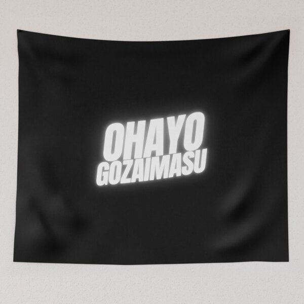 Item preview, Ohayo Gozaimasu designed and sold by Style Legion.