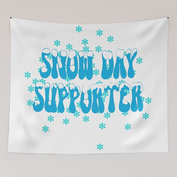 Item preview, Snow Day Supporter Snowflake Winter Let It Snow designed and sold by Colorfulman.