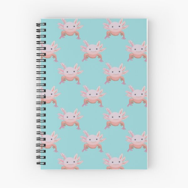 Item preview, Ani the Axolotl print designed and sold by Sweettooth Motifs.