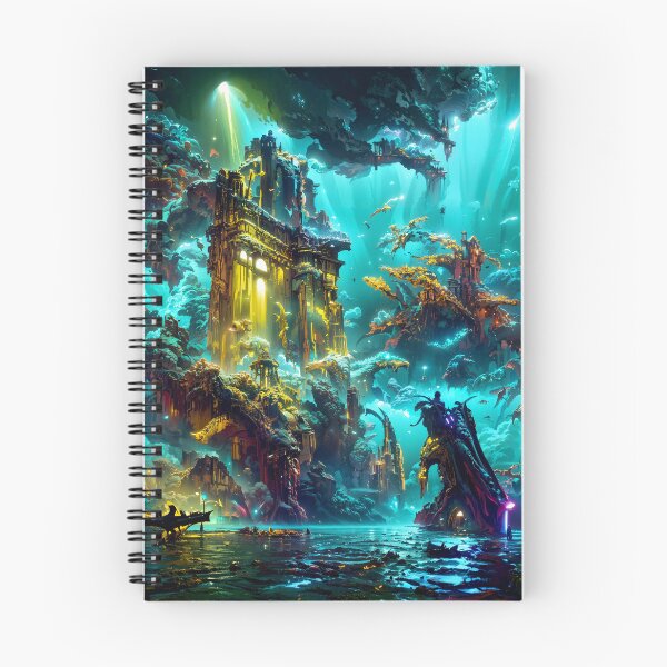 Item preview, underwater temple konos designed and sold by zar4fussion.