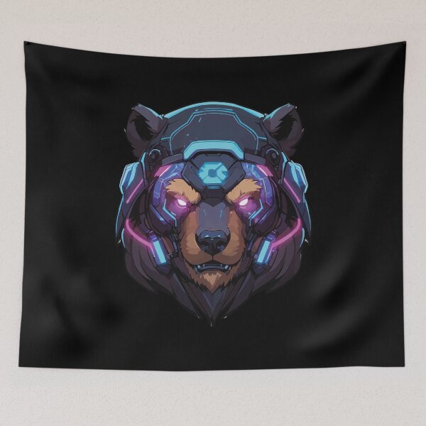 Item preview, Cyber Bear designed and sold by Getup-clothing.
