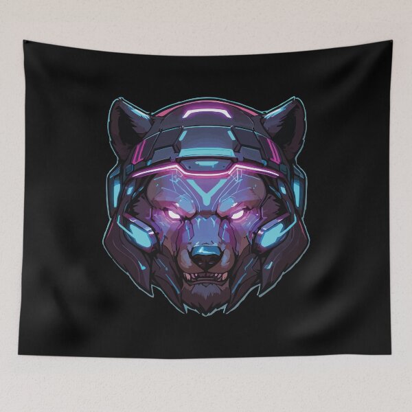 Item preview, Cyber Bear designed and sold by Getup-clothing.