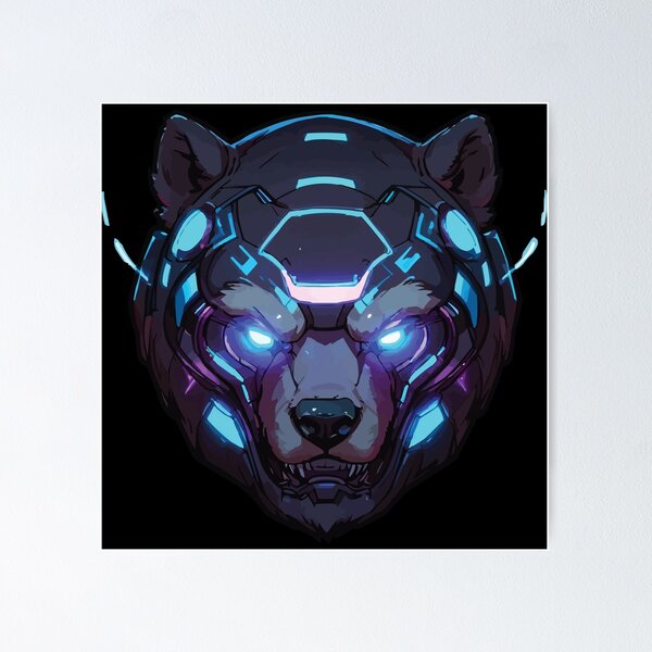 Item preview, Cyber Bear designed and sold by Getup-clothing.