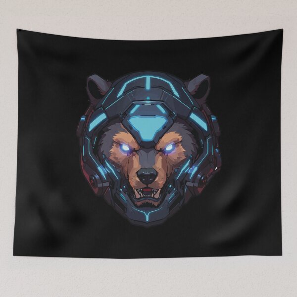 Item preview, Cyber Bear designed and sold by Getup-clothing.