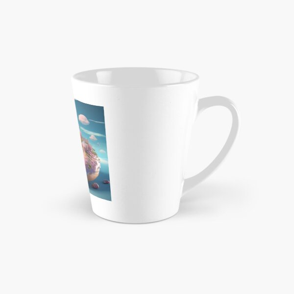 Item preview, Whimsical Donut Cityscape - Surreal Artwork designed and sold by RaiyaTees.