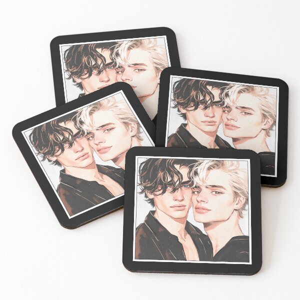 Item preview, Adorable Artwork of Fiore & Isahia | BoysLove Comic Strip & Gay Romance from Schattenwesen by Julien Roux designed and sold by NinjadesignShop.