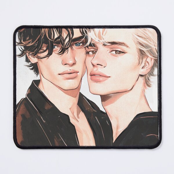 Item preview, Adorable Artwork of Fiore & Isahia | BoysLove Comic Strip & Gay Romance from Schattenwesen by Julien Roux designed and sold by NinjadesignShop.