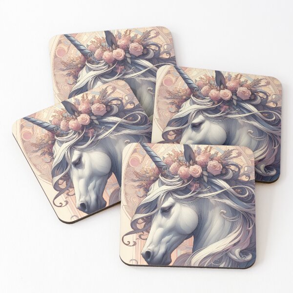 Item preview, Ethereal Unicorn: Belle Époque Design designed and sold by Fregoli 2D.