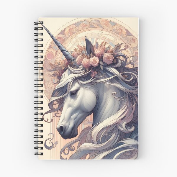 Item preview, Ethereal Unicorn: Belle Époque Design designed and sold by Fregoli 2D.