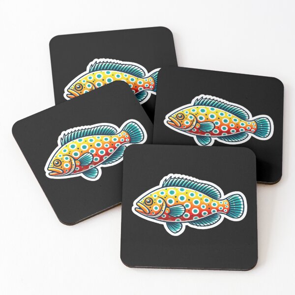 Item preview, Spotty Fish designed and sold by I-TimeCrafted.