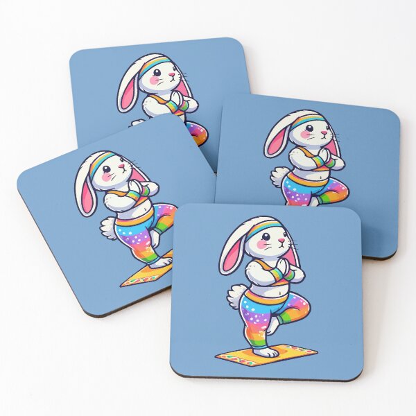Item preview, Rabbit yoga designed and sold by RatArt Designs.