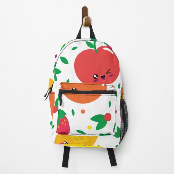 Item preview, Kawaii Fruit Faces Pattern designed and sold by mozizy.