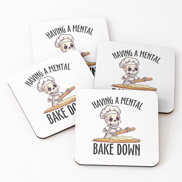 Item preview, Skeleton Chef - Having a Mental BakeDown Funny Design designed and sold by Fernandink1.