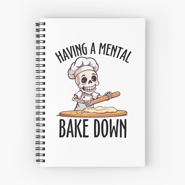 Item preview, Skeleton Chef - Having a Mental BakeDown Funny Design designed and sold by Fernandink1.