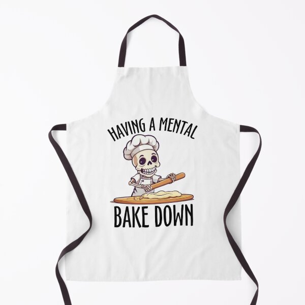 Item preview, Skeleton Chef - Having a Mental BakeDown Funny Design designed and sold by Fernandink1.