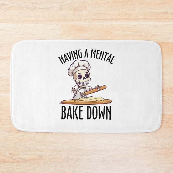 Item preview, Skeleton Chef - Having a Mental BakeDown Funny Design designed and sold by Fernandink1.
