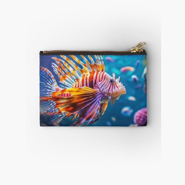 Item preview, A Lion fish underwater closeup - Marine life designed and sold by TheArtistOf2022.