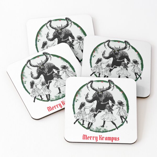 Item preview, Merry Krampus - Girls Dance around Krampus designed and sold by Tee-rritory.
