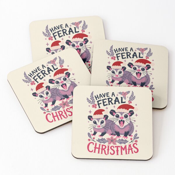 Item preview, Have a feral Christmas  designed and sold by Itouchedabee.