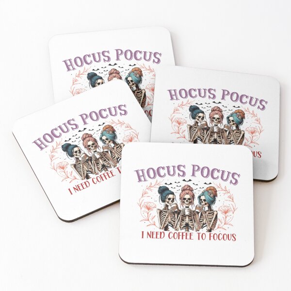 Item preview, Hocus Pocus Coffee Skeleton Trio Design designed and sold by Fernandink1.