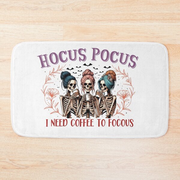 Artikelvorschau, Hocus Pocus Kaffee Skelett Trio Design entworfen und verkauft von Fernandink1.