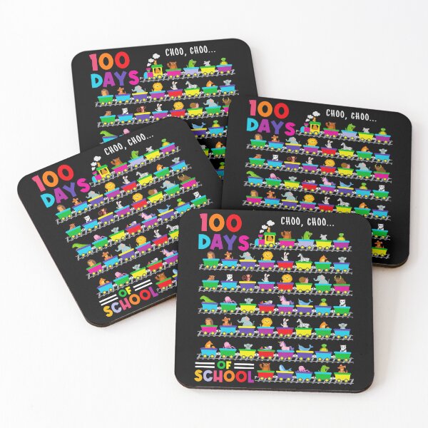 Item preview, 100 Days Train with Animals Kids 100 Days of School 2025 Funny Gift for Kids Boys, Girls designed and sold by JUSTBEELEGANT.