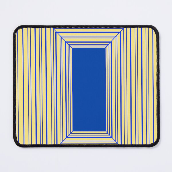 Item preview, Blue illusion on Yellow background designed and sold by smh2.