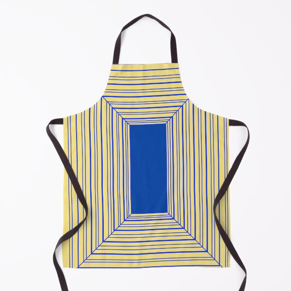 Item preview, Blue illusion on Yellow background designed and sold by smh2.