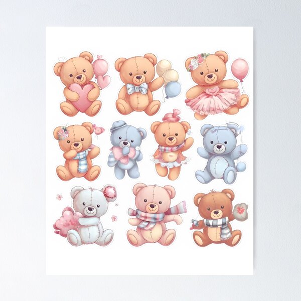 Item preview, Teddy Bear Pack designed and sold by Zikozaki.