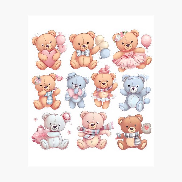 Item preview, Teddy Bear Pack designed and sold by Zikozaki.