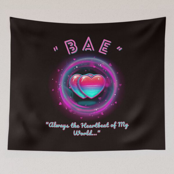 Item preview, "BAE Always the Heartbeat Design" From The "SAY WHAT NOW ?!?" Collection By TOUDOU DIGITAL  designed and sold by ToudouDesign.
