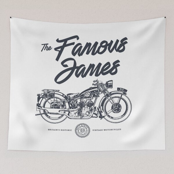 Item preview, The Famous James B2 - Matt Black designed and sold by IronFlyers.