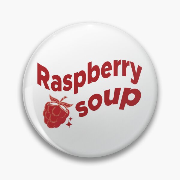 Item preview, Raspberry Soup Pin designed and sold by RaspberrySoup.
