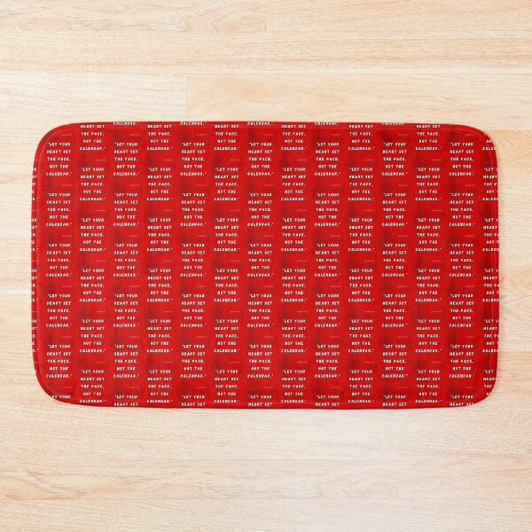 Item preview, "Let your heart set the pace, not the calendar." designed and sold by CUTESTUFFnow.