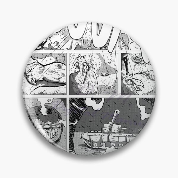 Item preview, Comic Panel: Chicken Vs Tank pag 2 designed and sold by DMDigitalManus.