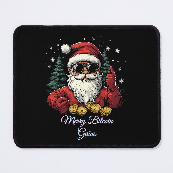Item preview, Christmas Bitcoin  Merry Bitcoin Gains designed and sold by BitCryX.