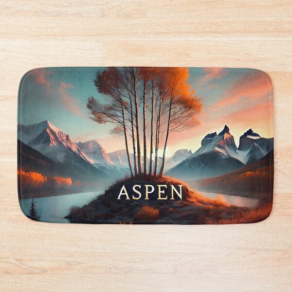 Item preview, Aspen – Contemporary Art Inspired by Mountain Elegance designed and sold by OzzFrequency.
