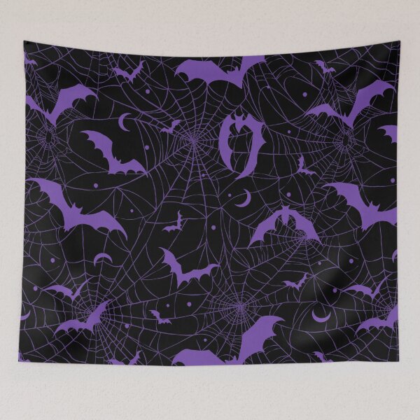 Item preview, Web Bats Pattern designed and sold by episodicDrawing.