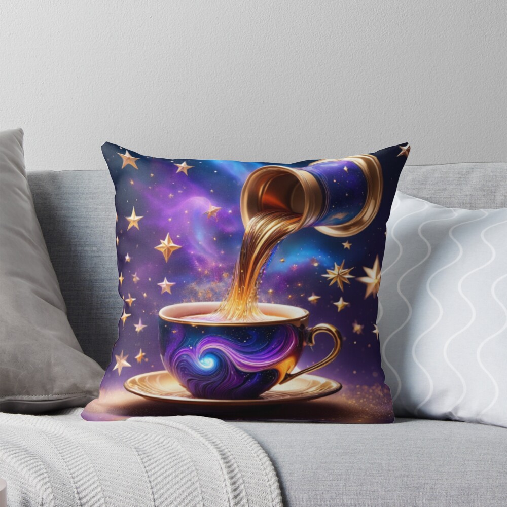 Item preview, Throw Pillow designed and sold by RaiyaTees.