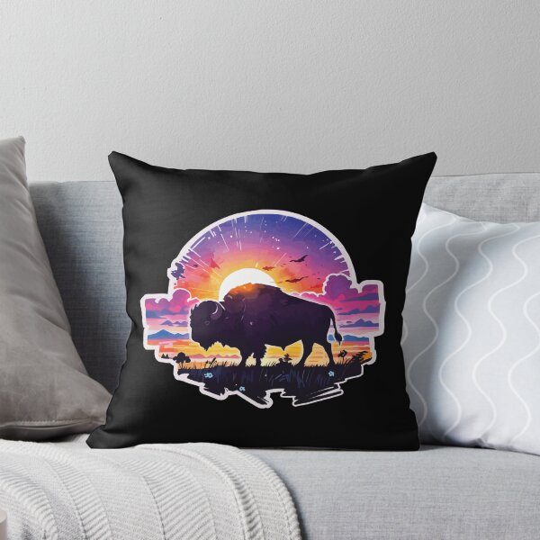Item preview, Buffalo silhouette designed and sold by Getup-clothing.