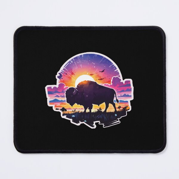 Item preview, Buffalo silhouette designed and sold by Getup-clothing.